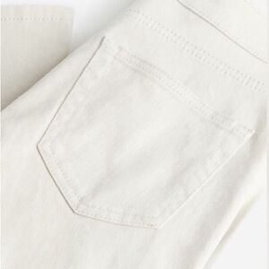 -H&M white Flare Jeans- US 12 AS IS
